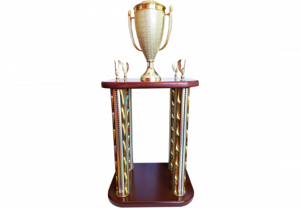 Trofeo de cuatro columnas