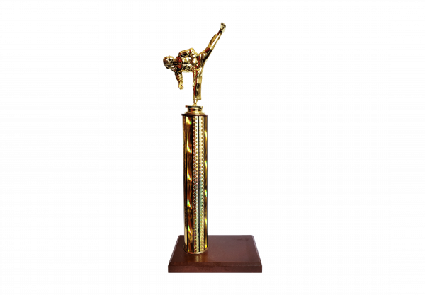 Trofeo de una columna