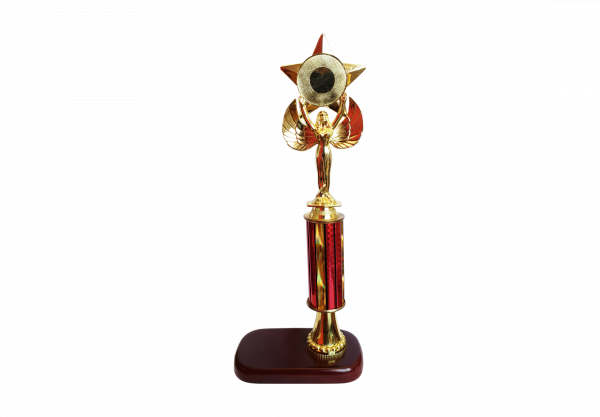 Trofeo de una columna