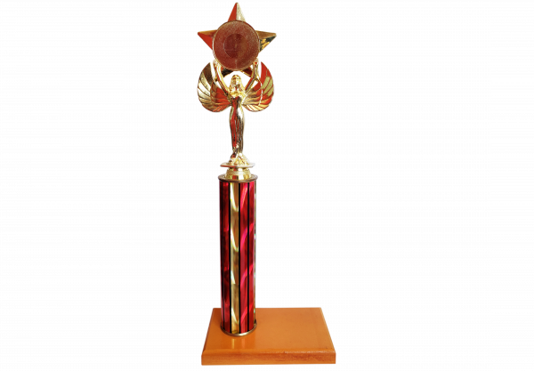 Trofeo de una columna