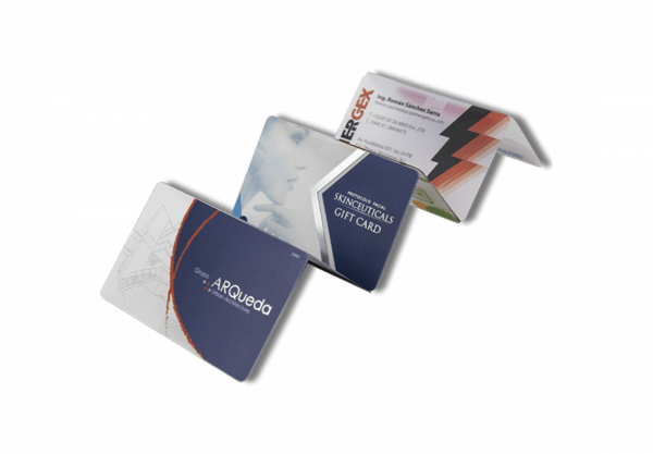 Tarjetas de PVC